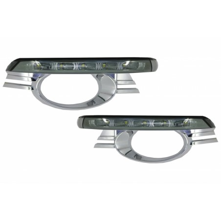 Led DRL Dedicated Daytime Running Lights suitable for MERCEDES C-Class W204 Avantgarde (2007-2010) Smoke Led DRL Dedicated Daytime Running Lights suitable for MERCEDES C-Class W204 Avantgarde (2007-2010) Smoke