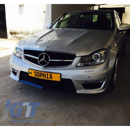 Suitable for MERCEDES W204 C-class Facelift 2011-2014 C63 AMG Design Complete Conversion Retrofit Body Kit Suitable for MERCEDES W204 C-class Facelift 2011-2014 C63 AMG Design Complete Conversion Retrofit Body Kit