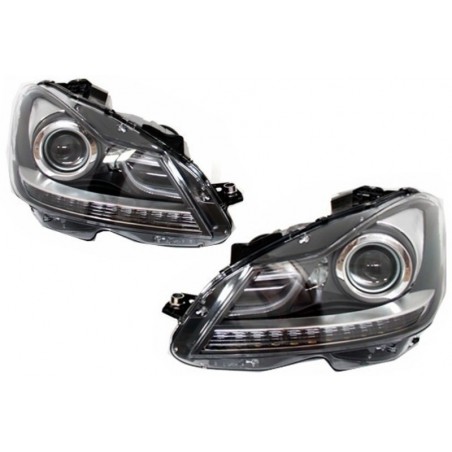 LED DRL Headlights suitable for MERCEDES C-Class W204 Facelift (2011-2014) Bi-Xenon LED DRL Headlights suitable for MERCEDES C-Class W204 Facelift (2011-2014) Bi-Xenon