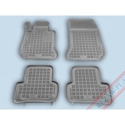 Floor mat Rubber Grey suitable for MERCEDES W204 C-Class 2007-2014