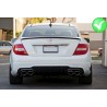 Suitable for MERCEDES C-class C204 W204 2012-up C63 AMG Sport Rear Bumper Valance Diffuser Limousine Coupe Suitable for MERCEDES C-class C204 W204 2012-up C63 AMG Sport Rear Bumper Valance Diffuser Limousine Coupe