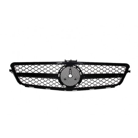 Front Grille suitable for MERCEDES Benz C-Class C63 AMG Design W204 S204 Limousine Station Wagon (2007-2014) Sport Black Glossy Front Grille suitable for MERCEDES Benz C-Class C63 AMG Design W204 S204 Limousine Station Wagon (2007-2014) Sport Black Glossy