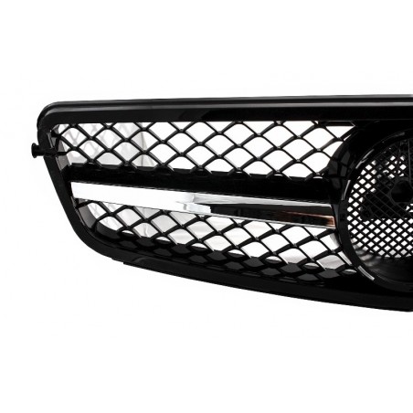 Front Grille suitable for MERCEDES Benz C-Class C63 AMG Design W204 S204 Limousine Station Wagon (2007-2014) Sport Black Glossy Front Grille suitable for MERCEDES Benz C-Class C63 AMG Design W204 S204 Limousine Station Wagon (2007-2014) Sport Black Glossy