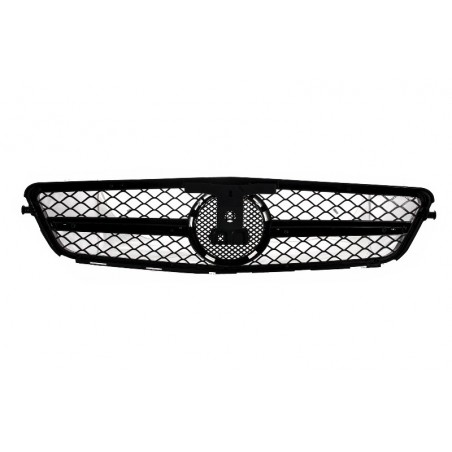 Front Grille suitable for MERCEDES Benz C-Class C63 AMG Design W204 S204 Limousine Station Wagon (2007-2014) Sport Black Glossy Front Grille suitable for MERCEDES Benz C-Class C63 AMG Design W204 S204 Limousine Station Wagon (2007-2014) Sport Black Glossy