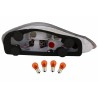 KIT OF PEDAL FOOTREST suitable for MERCEDES C-class W204, E-class W211, GLK Automatic KIT OF PEDAL FOOTREST suitable for MERCEDES C-class W204, E-class W211, GLK Automatic