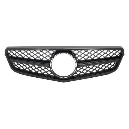 Front Grille suitable for MERCEDES Benz C-Class C63 AMG Design W204 S204 Limousine Station Wagon (2007-2014) Sport Piano Black Front Grille suitable for MERCEDES Benz C-Class C63 AMG Design W204 S204 Limousine Station Wagon (2007-2014) Sport Piano Black
