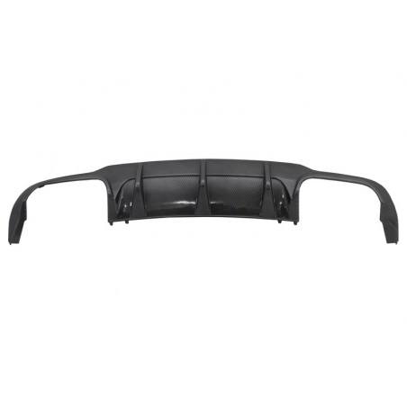 Suitable for MERCEDES C-class C204 W204 2012-up C63 AMG Sport Rear Bumper Valance Diffuser Limousine Coupe Carbon Design