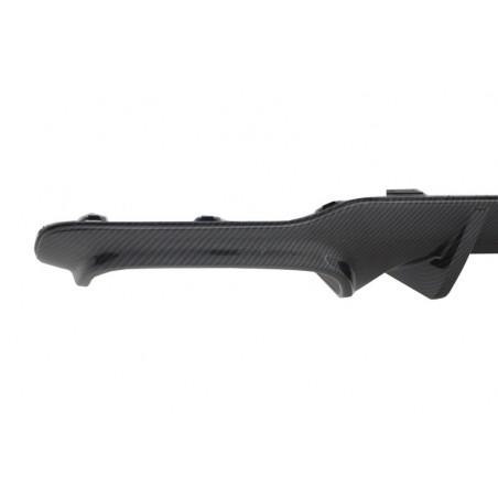 Suitable for MERCEDES C-class C204 W204 2012-up C63 AMG Sport Rear Bumper Valance Diffuser Limousine Coupe Carbon Design
