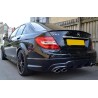 Suitable for MERCEDES C-class C204 W204 2012-up C63 AMG Sport Rear Bumper Valance Diffuser Limousine Coupe Carbon Design Suitable for MERCEDES C-class C204 W204 2012-up C63 AMG Sport Rear Bumper Valance Diffuser Limousine Coupe Carbon Design