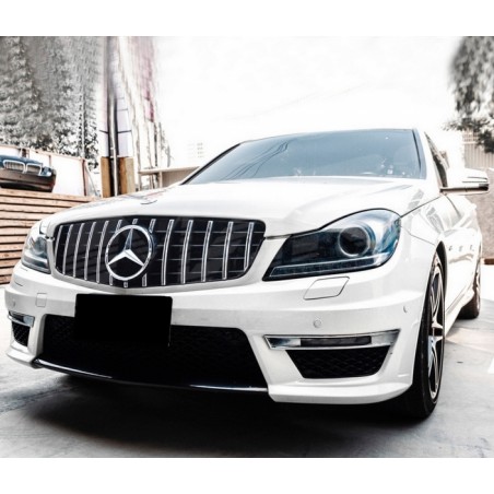 Front Grille suitable for MERCEDES Benz C-Class W204 S204 Limousine Station Wagon (2007-2014) AMG GT-R Panamericana Design Front Grille suitable for MERCEDES Benz C-Class W204 S204 Limousine Station Wagon (2007-2014) AMG GT-R Panamericana Design