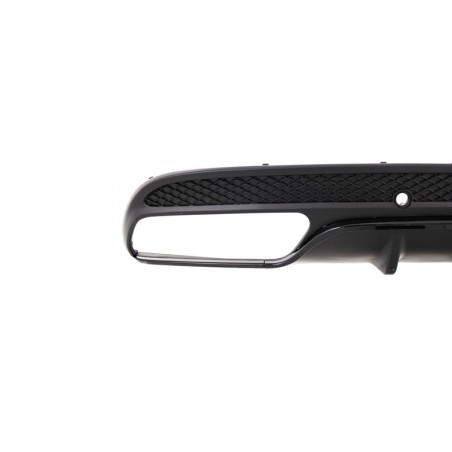 Suitable for MERCEDES W205 S205 2014+ C-Class AMG C63 Sport Pack Rear Diffuser & Exhaust Tips Tailpipe Night Package Black Editi Suitable for MERCEDES W205 S205 2014+ C-Class AMG C63 Sport Pack Rear Diffuser & Exhaust Tips Tailpipe Night Package Black Editi