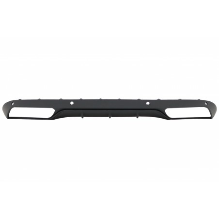 Rear Bumper Diffuser Mercedes C-Class W205 S205 (2014-2018) AMG C63 Look Shadow Black suitable for Standard Bumper Rear Bumper Diffuser Mercedes C-Class W205 S205 (2014-2018) AMG C63 Look Shadow Black suitable for Standard Bumper