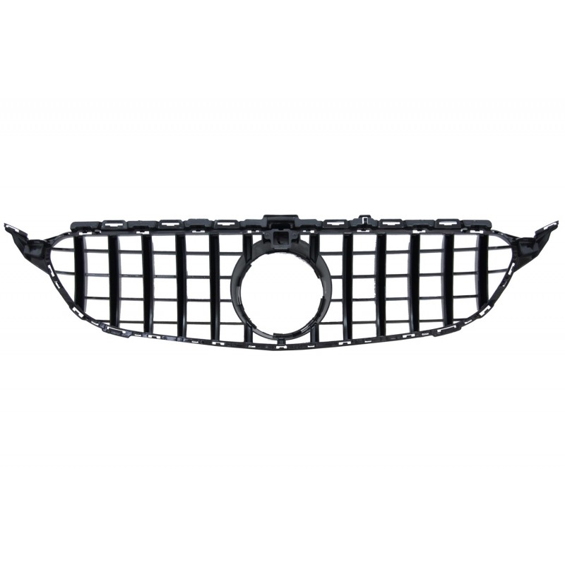 MERCEDES C-Class W205 S205 C205 S205 (2014-2018) GT-R Panamericana Design Black Chrome With/Without 360 Camera