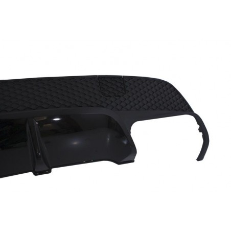 Suitable for MERCEDES W117 CLA (2013-up) AMG Sport Pack Rear Diffuser & Exhaust Tips Tailpipe Package Black Suitable for MERCEDES W117 CLA (2013-up) AMG Sport Pack Rear Diffuser & Exhaust Tips Tailpipe Package Black