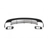 Rear Diffuser suitable for Mercedes W117 CLA 2013-up AMG Sport Pack Exhaust Tips Rear Diffuser suitable for Mercedes W117 CLA 2013-up AMG Sport Pack Exhaust Tips
