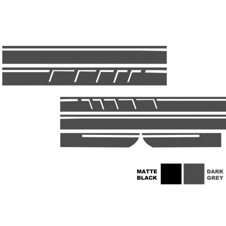 Side Decals Sticker Vinyl Dark Grey suitable for MERCEDES Benz CLA W117 C117 X117 (2013-2016) A Class W176 (2012-up) 45 AMG Desi Side Decals Sticker Vinyl Dark Grey suitable for MERCEDES Benz CLA W117 C117 X117 (2013-2016) A Class W176 (2012-up) 45 AMG Desi