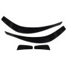 Front Bumper Splitters Fins Aero suitable for MERCEDES Benz CLA W117 C117 X117 (2013-2016) CLA45 AMG Design Front Bumper Splitters Fins Aero suitable for MERCEDES Benz CLA W117 C117 X117 (2013-2016) CLA45 AMG Design