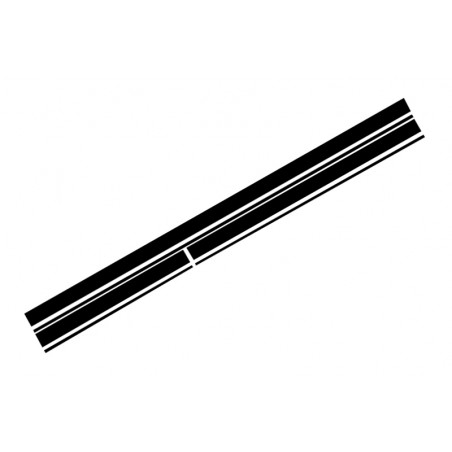 Set Sticker Matte Black Upper Bonnet Roof & Tailgate suitable for MERCEDES Benz CLA W117 C117 X117 (2013-2016) A Class W176 (201 Set Sticker Matte Black Upper Bonnet Roof & Tailgate suitable for MERCEDES Benz CLA W117 C117 X117 (2013-2016) A Class W176 (201