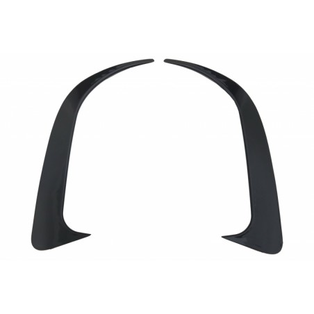 Rear Bumper Splitters Fins Side Vent Canards suitable for MERCEDES Benz CLA W117 C117 X117 (2013-2018) CLA45 AMG Design Rear Bumper Splitters Fins Side Vent Canards suitable for MERCEDES Benz CLA W117 C117 X117 (2013-2018) CLA45 AMG Design