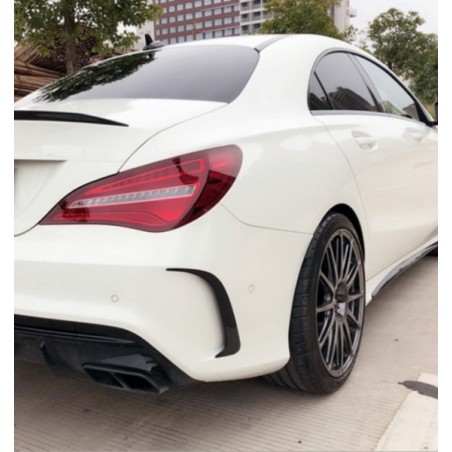Rear Bumper Splitters Fins Side Vent Canards suitable for MERCEDES Benz CLA W117 C117 X117 (2013-2018) CLA45 AMG Design Rear Bumper Splitters Fins Side Vent Canards suitable for MERCEDES Benz CLA W117 C117 X117 (2013-2018) CLA45 AMG Design