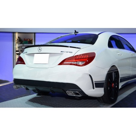 Trunk Boot Lid Spoiler suitable for MERCEDES CLA C117 W117 (2013-2018) AMG Design Carbon Film Trunk Boot Lid Spoiler suitable for MERCEDES CLA C117 W117 (2013-2018) AMG Design Carbon Film