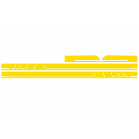 Side Decals Sticker Vinyl Matte Yellow suitable for MERCEDES Benz CLA W117 C117 X117 (2013-2016) A Class W176 (2012-up) 45 AMG D Side Decals Sticker Vinyl Matte Yellow suitable for MERCEDES Benz CLA W117 C117 X117 (2013-2016) A Class W176 (2012-up) 45 AMG D
