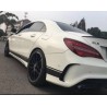 Rear Bumper Splitters Fins Side Vent Canards suitable for MERCEDES Benz CLA W117 C117 X117 (2013-2018) CLA45 AMG Design Carbon F Rear Bumper Splitters Fins Side Vent Canards suitable for MERCEDES Benz CLA W117 C117 X117 (2013-2018) CLA45 AMG Design Carbon F