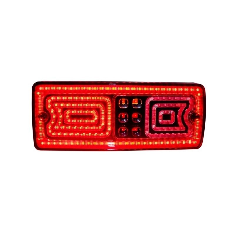 Led Taillights suitable for MERCEDES Benz G-class W463 (1989-2015) Red/Smoke