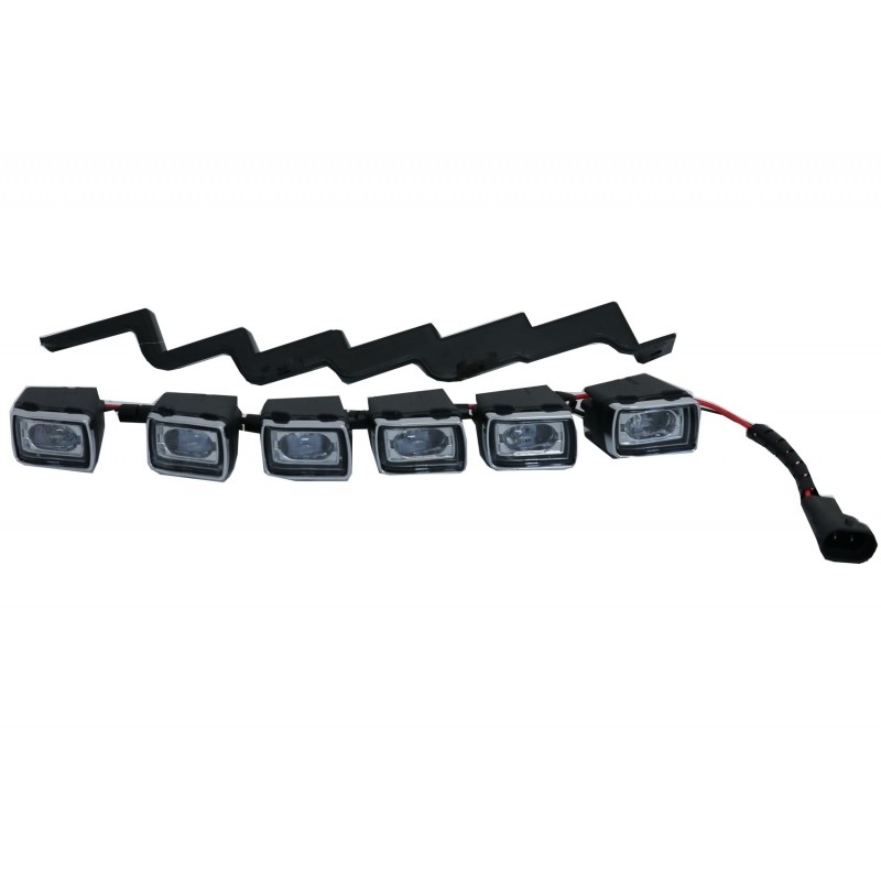 LED DRL for Front Bumper Spoiler Extension suitable for Mercedes G-Class W463 (1989-2017)