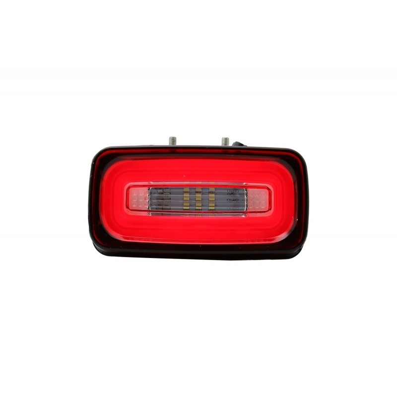 Led Rear Bumper Fog Lamp Light Bar suitable for MERCEDES Benz G-class W463 (1989-2015) Red Clear