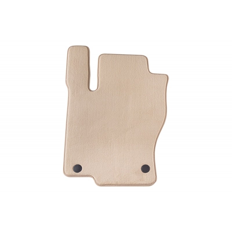Floor mat Carpet beige suitable for MERCEDES M-Klasse (W166) 11/2011, GL-Klasse (X166) ab 11/2012, GLE Coupe 07/2015, GLE ab 10/
