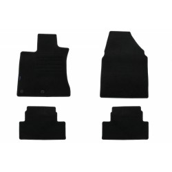 Floor mat Carpet graphite  suitable for NISSAN Qashqai 02/2007-02/2014