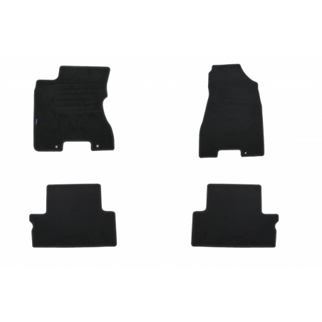 Floor mat Carpet graphite suitable for NISSAN X-Trail (T31) 06/2007 - 06/2014