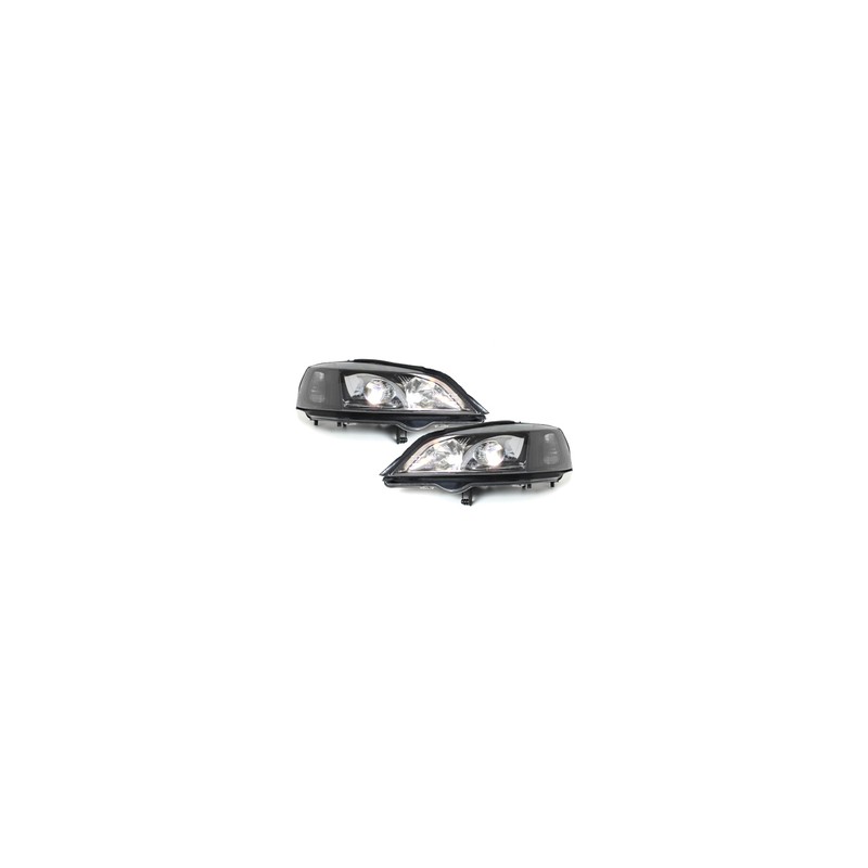 Headlights suitable for OPEL Astra G (1998-2004) Black