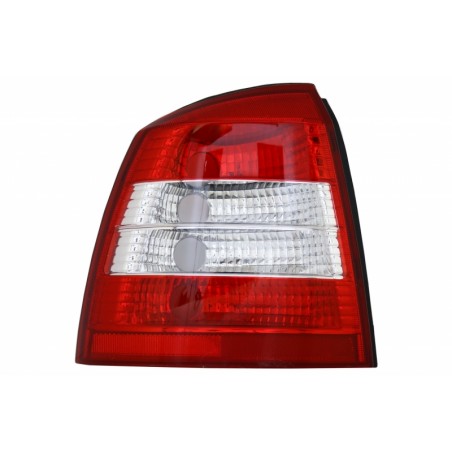 Taillights suitable for OPEL Astra G 3/5 Doors (F48 F08) Hatchback (1998-2004) Red Clear