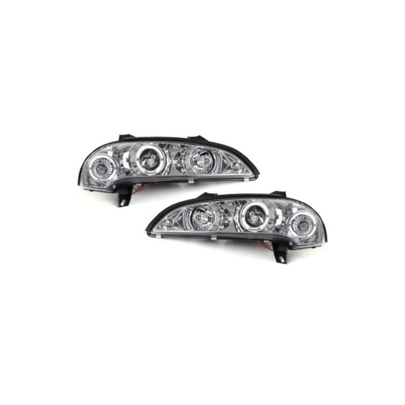 headlights suitable for OPEL Tigra 94-00 _ 2 halo rims
