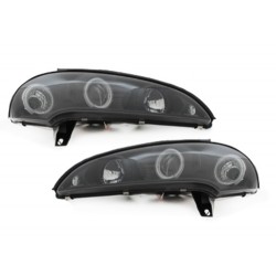 headlights suitable for OPEL Tigra 94-00_2 CCFL halo rims_black