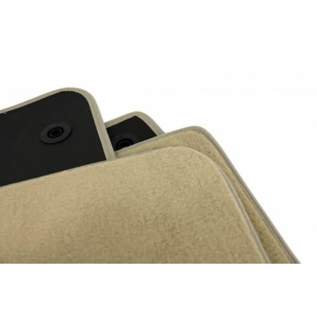 Floor mat Carpet beige  suitable for PORSCHE Cayenne 2002-04/2010