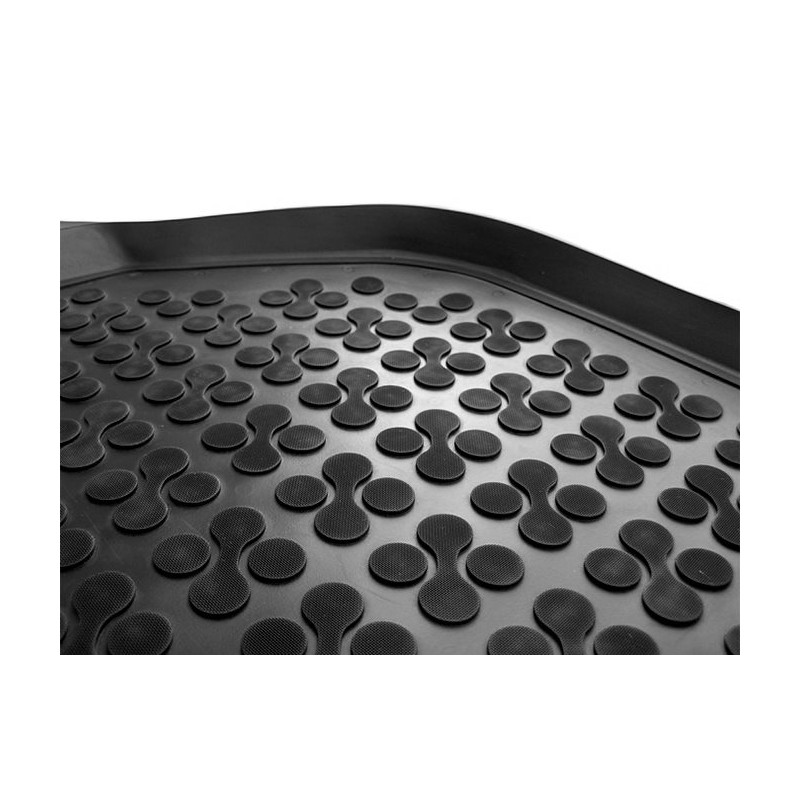 Floor mat Rubber Black SEAT Leon 1P 2005-2013, suitable for SKODA Octavia II 2004-2013, Octavia II Tour 2010+ Golf 5, Golf 6 200