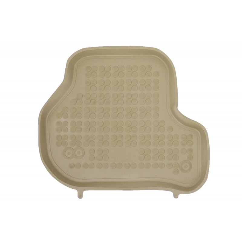 Rubber Floor Mat Beige SEAT Leon 1P 2005-2013, suitable for SKODA Octavia II 2004-2013, Octavia II Tour 2010+ Golf 5, Golf 6 200