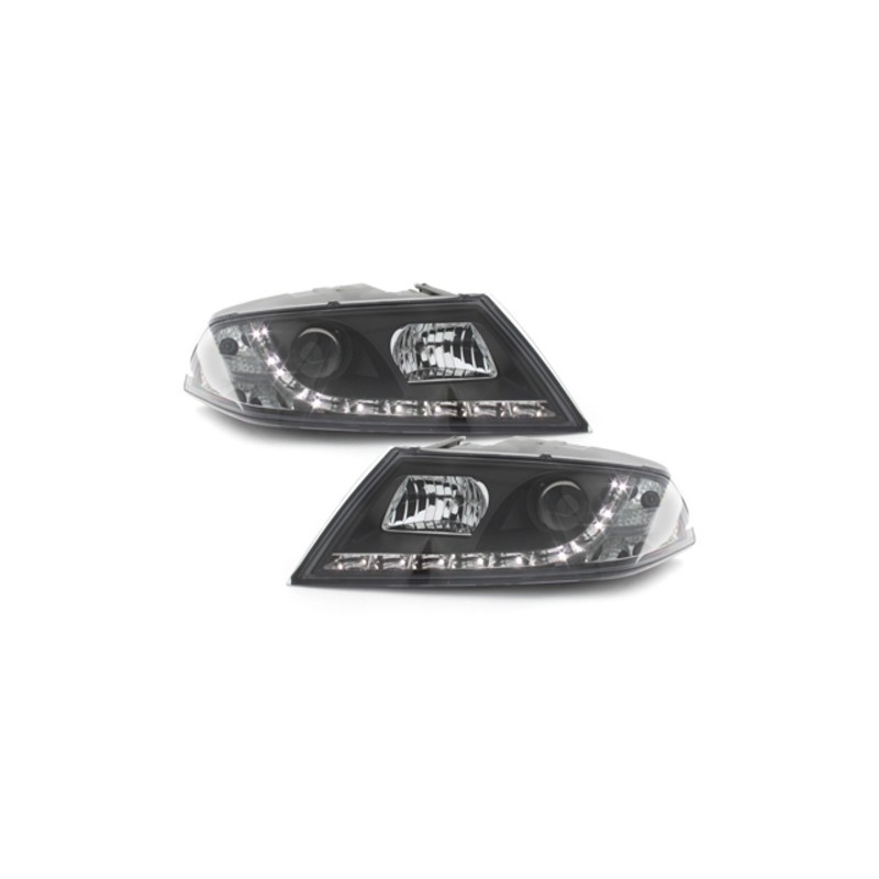 DAYLINE headlights suitable for SKODA Octavia Il 04-09 _ drl-optic