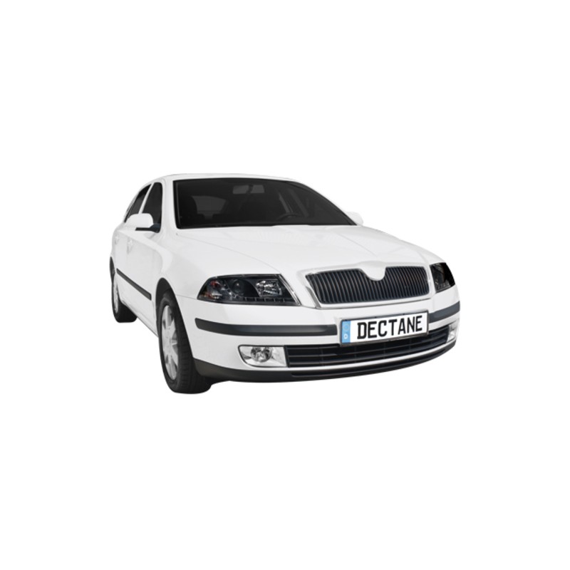 DAYLINE headlights suitable for SKODA Octavia Il 04-09 _ drl-optic