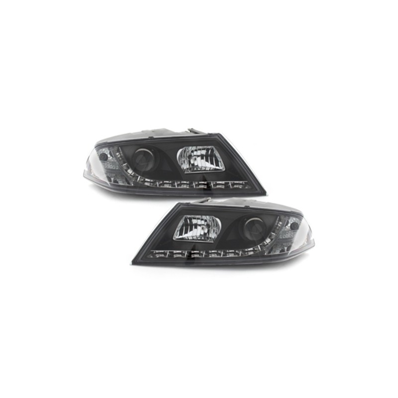 DAYLINE headlights suitable for SKODA Octavia Il 04-09 _ drl-optic