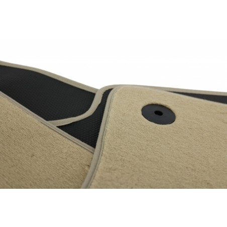 Floor mat Carpet beige suitable for SKODA Octavia III Limousine 02/2013, Kombi 05/2013, Octavia Scout 10/2014