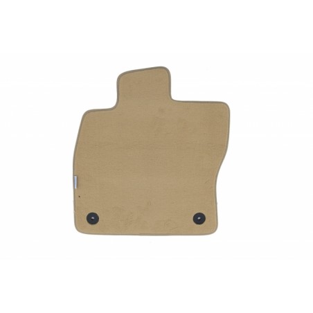 Floor mat Carpet beige suitable for SKODA Octavia III Limousine 02/2013, Kombi 05/2013, Octavia Scout 10/2014