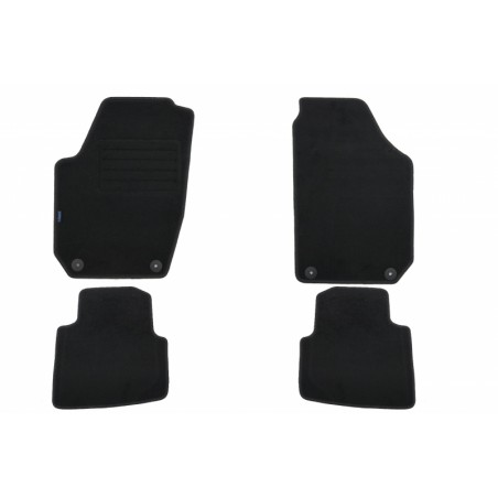 Floor mat Carpet graphite suitable for SKODA Roomster 03/2008