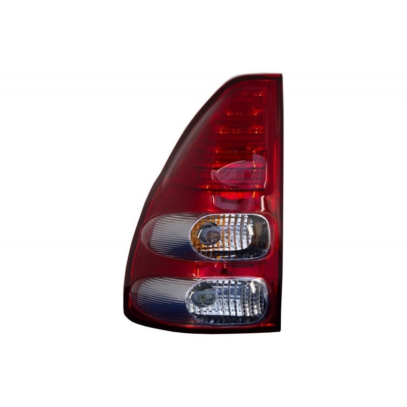 LED Taillights suitable for TOYOTA Land Cruiser FJ120 (2003-2008) Red / Clear