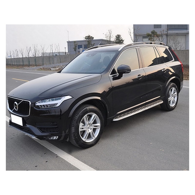Running Boards Side Steps suitable for VOLVO XC90 SPA (2015-Up) Brilliant Black