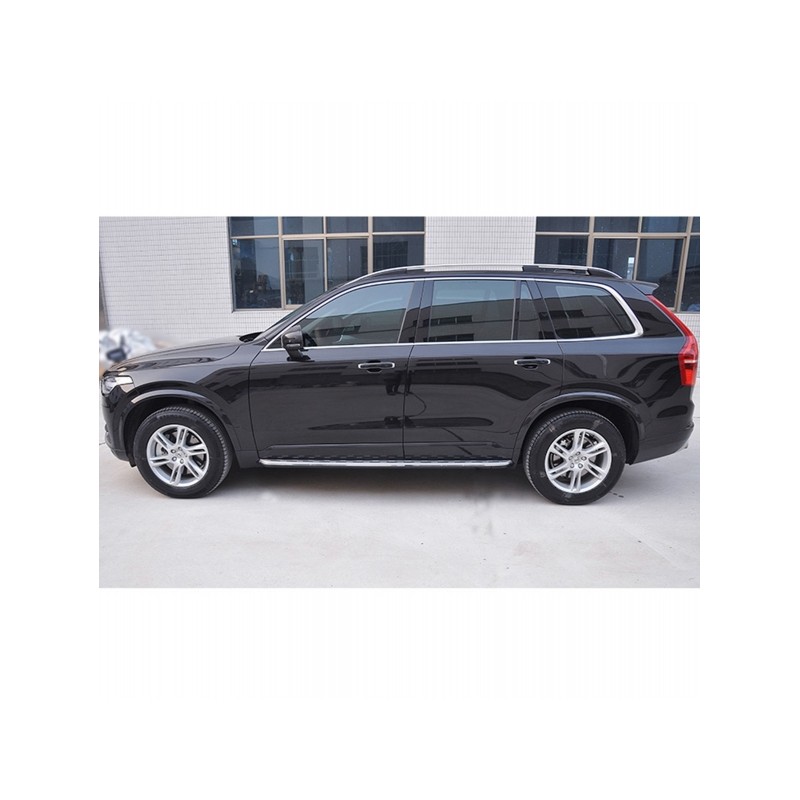 Running Boards Side Steps suitable for VOLVO XC90 SPA (2015-Up) Brilliant Black