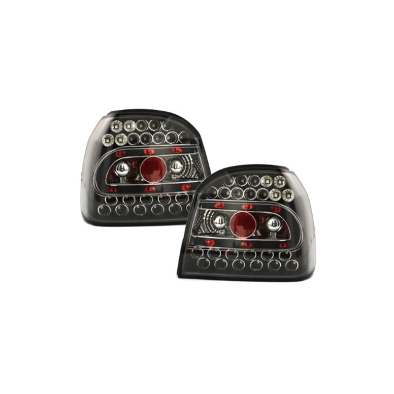 LED taillights Golf III 91-98 _ black LED taillights Golf III 91-98 _ black